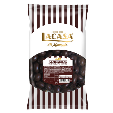 ALMENDRA CALIF. CHOCOLATE NEGRO 1KG CJ3
