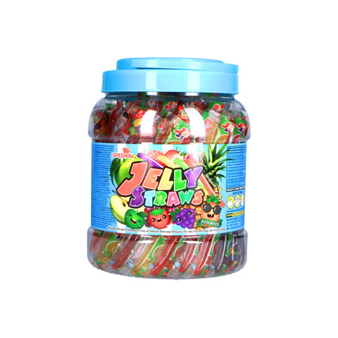 [4711269691668] ASSORTED JELLY STRAWS C68