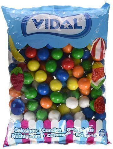 [8413178049351] BOLAS CHICLE 28 MM. VIDAL BOLSA 2 KG