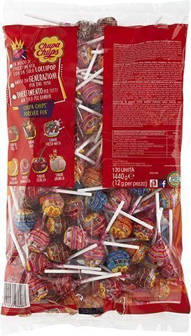 BOLSA CHUPA CHUPS THE BEST 120UD