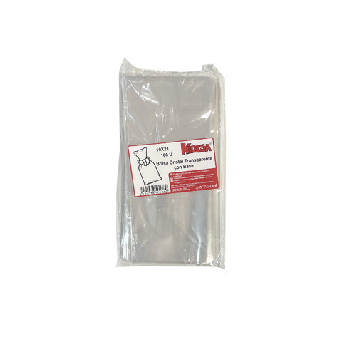 [8435038501380] BOLSA CRISTAL TRANS BASE 10X20 100UD