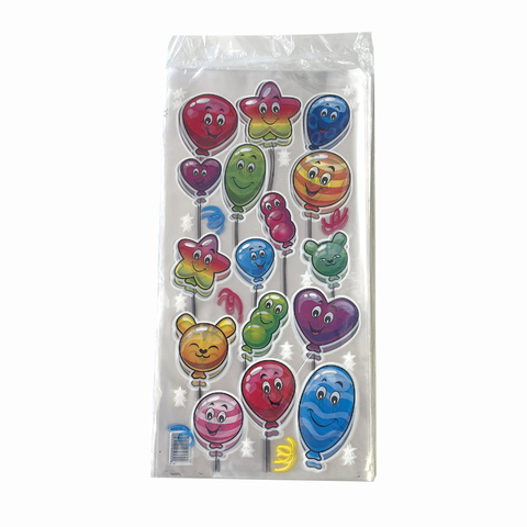 [8435038504411] BOLSA RECTANGULAR GLOBOS 18X35 100UD