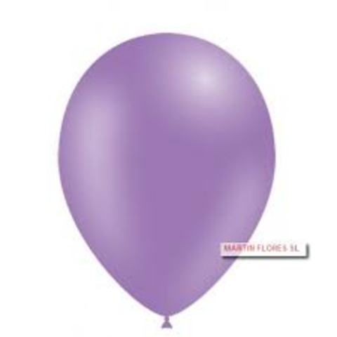 [8436540867612] BOLSA 100 GLOBOS 40CM LAVANDA METALIZADO
