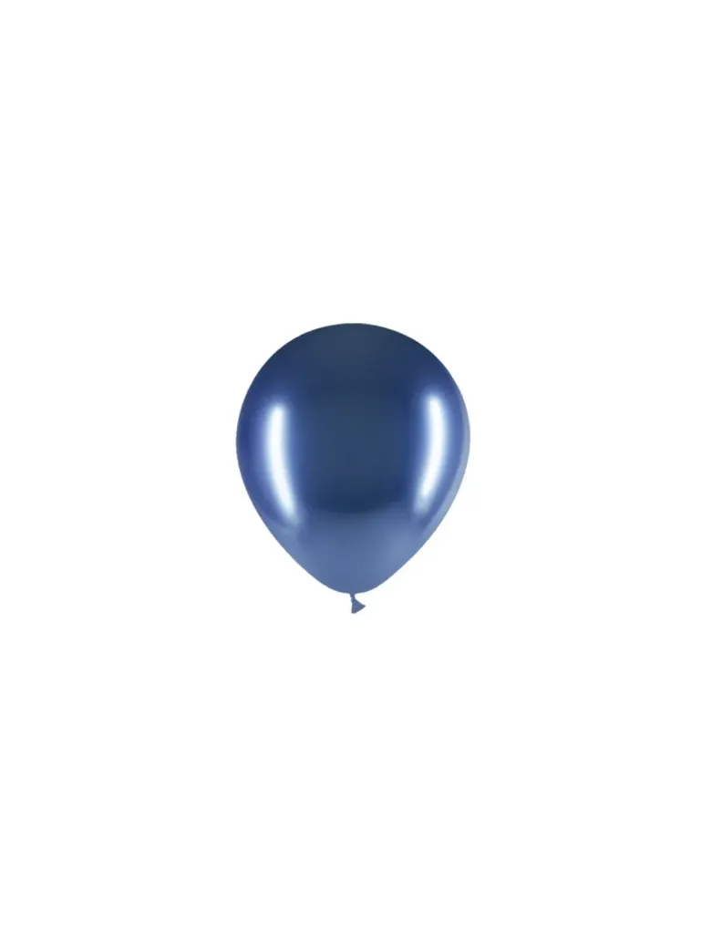 [8436540895417] BOLSA 25 GLOBOS 94CM PERIM AZUL BRILLANT