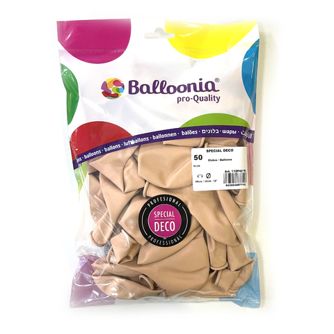 [8436540877192] BOLSA 50 GLOBOS NUDE 95CM