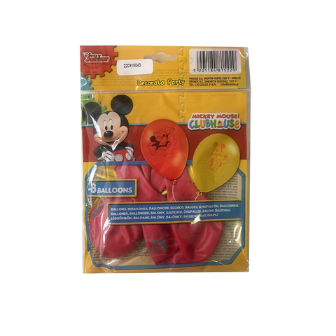 BOLSA 8 GLOBOS MICKEY