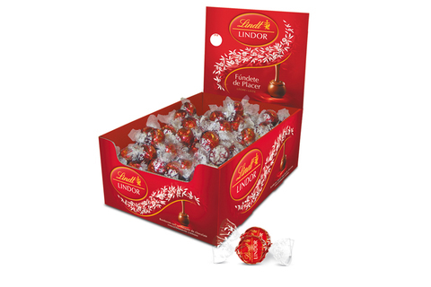 BOMBON BOLA ROJA (LECHE) LINDT 2KG