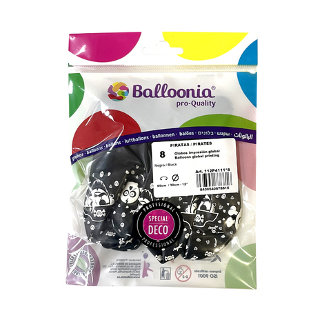 B8 GLOBOS 95CM PIRATAS