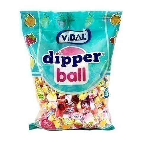 [8413178320986] CARAMELO DIPPER BALL RELLENO 900GR CJ12