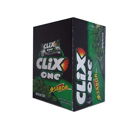 [8420886318020] CHICLE CLIX ONE MENTA S/A 200UDS