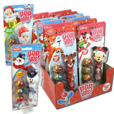 [8714786297128] CHRISTMAS POP UPS LOLLIPOP C12