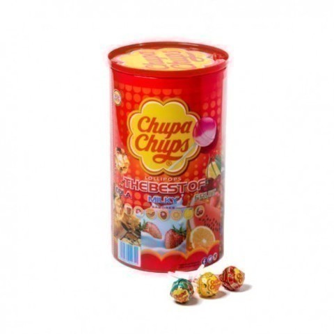 [8410031965674] CHUPA CHUPS TUBO 100UDS