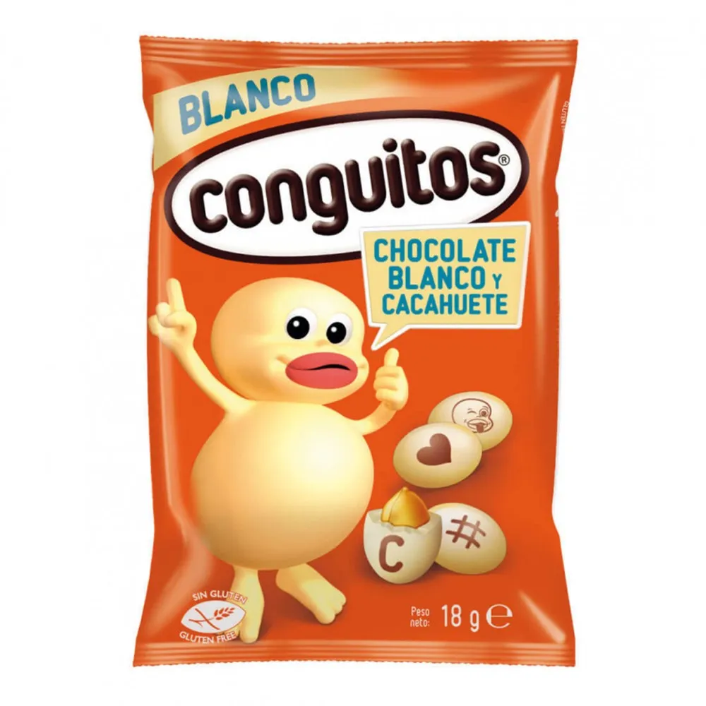 [8410556098314] CONGUITO BLANCO 18GR C24UN