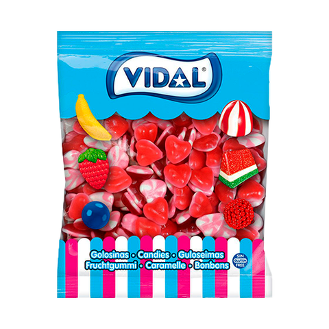 [8413178319034] CORAZONES TWIST 1 KG VIDAL