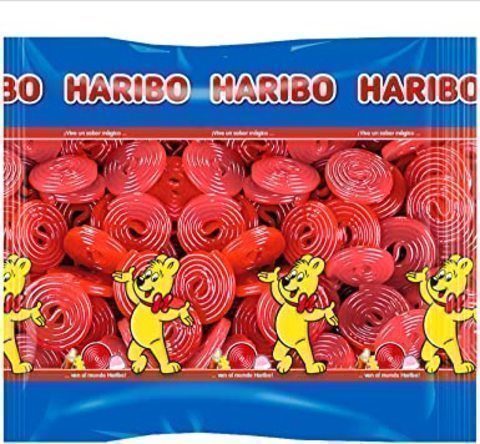 DISCOS ROJOS HARIBO 2KG