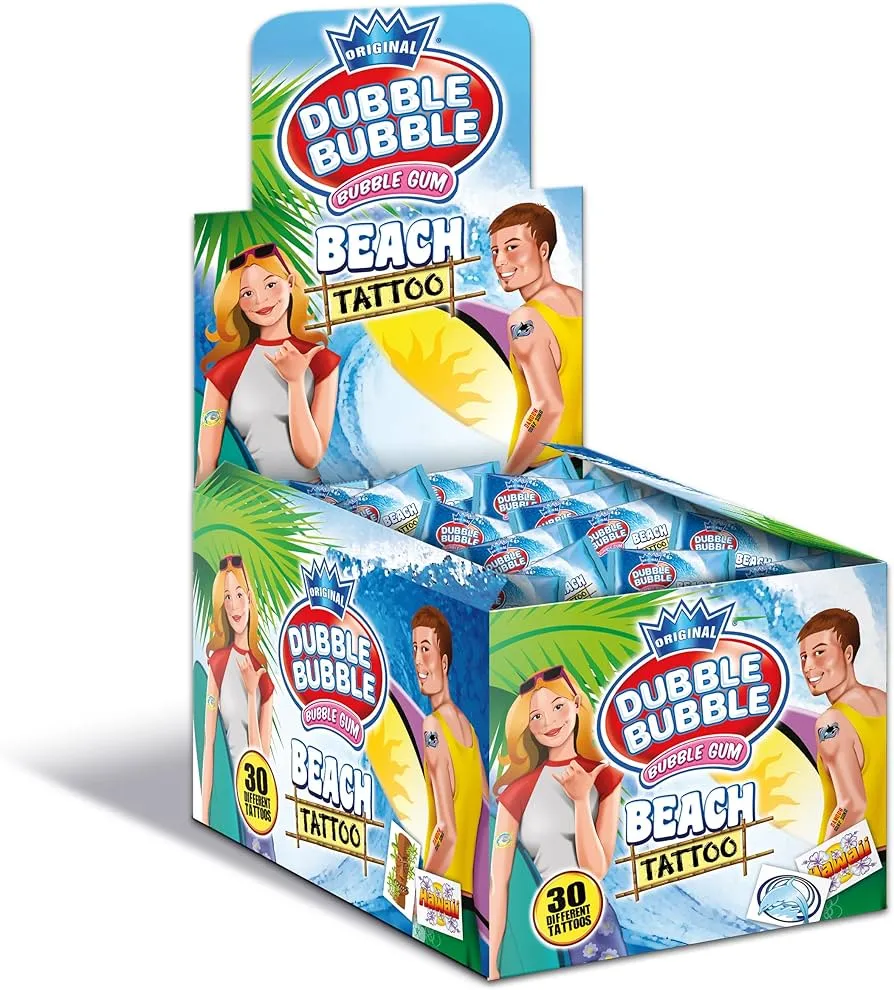 [8420886708005] DUBBLE BUBBLE BEACH TATTOO 200DS CJ12