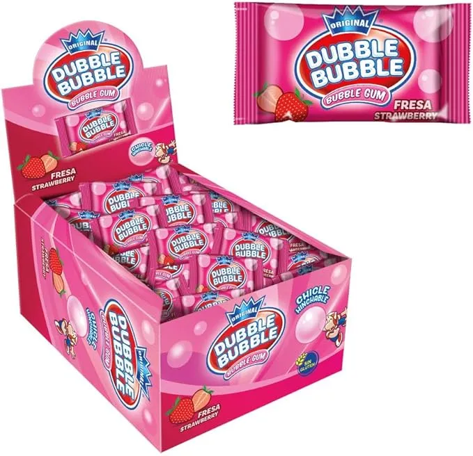 [8420886723039] DUBBLE BUBBLE FRESA 100UD
