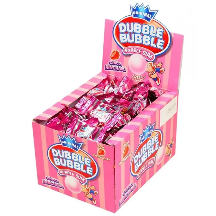 [8420886711333] DUBBLE BUBBLE FRESA 150UDS CJ12