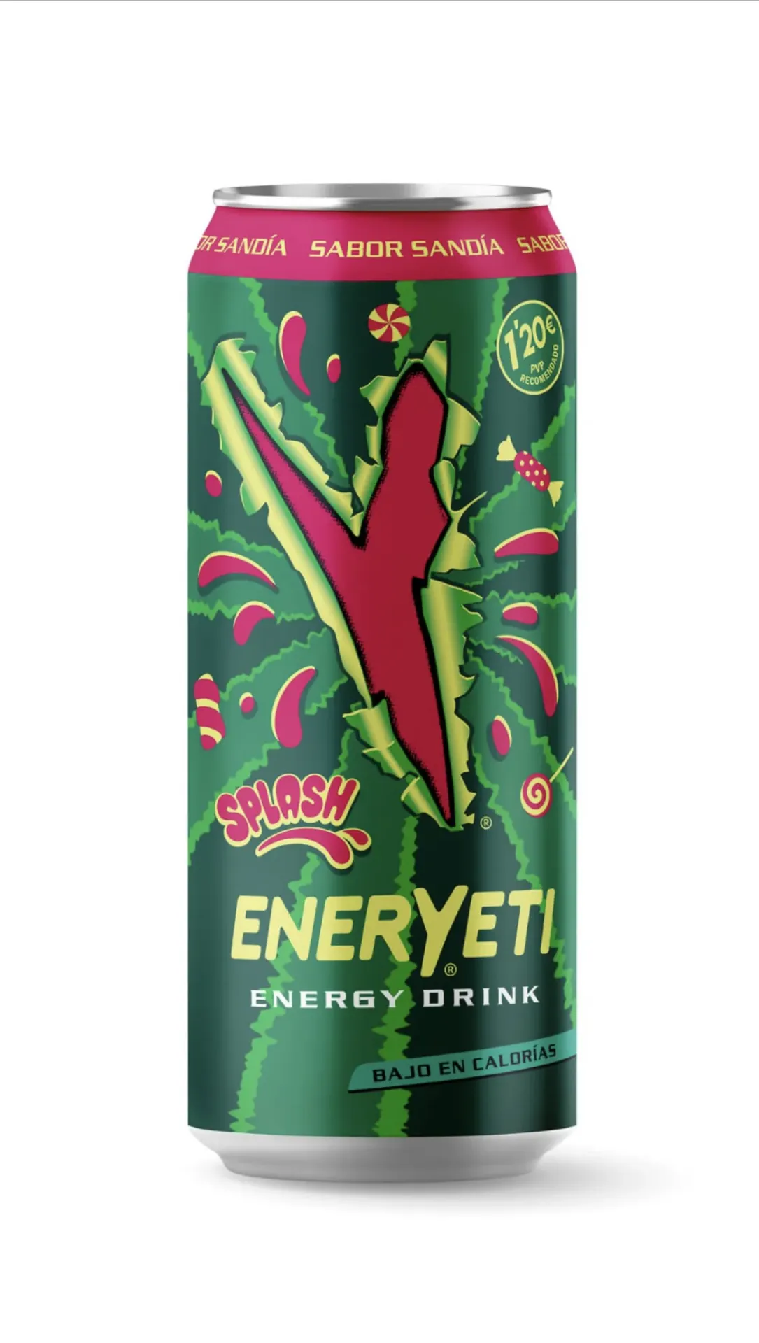 [8436568782270] ENERYETI SPLASH SANDIA 500ML C24 PVP1
