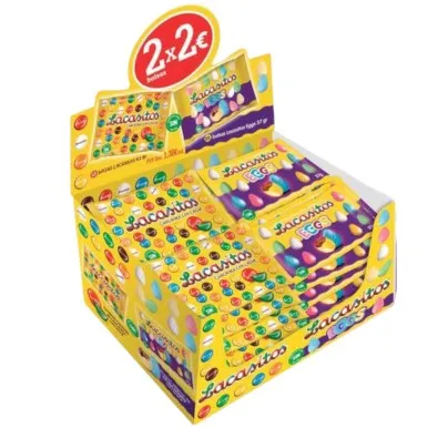 EXP.28 LACASITOS 45GR Y 20 LACASITOS EGGS