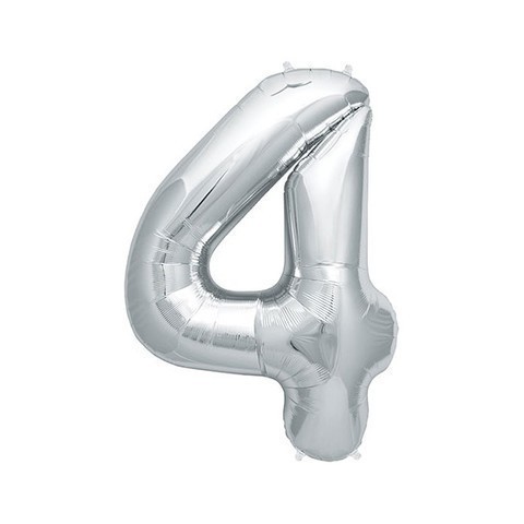[847881000985] GLOB FOIL 34 Nº4 PLATA