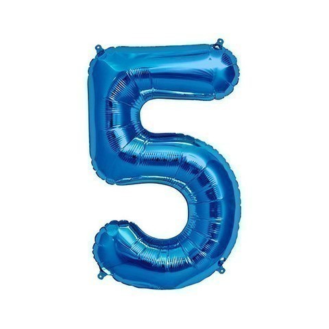 [030625008655] GLOBO FOIL 40" AZUL N5
