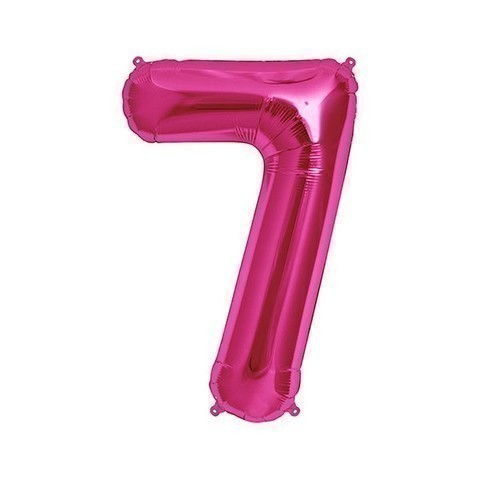 [030625008372] GLOBO FOIL 40" ROSA N7
