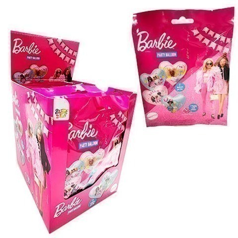 [9001643164204] GLOBOS BARBIE POPPING CANDY C24