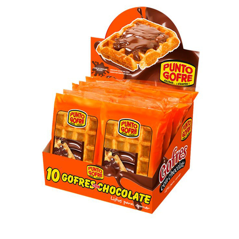 GOFRE CON CHOCOLATE 140GR C10