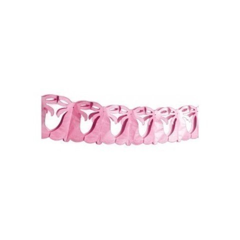 [8423138246515] GUIRNALDA CAMPANAS ROSA 4 METROS CJ12