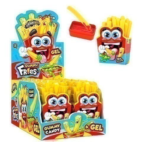 [5904917032336] GUMMY FRIES DIP&LICK C12