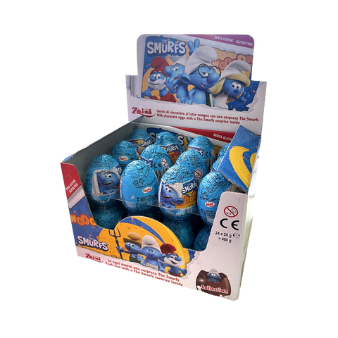 [8004735117707] HUEVOS CHOCO SMURFS C24