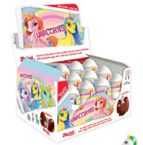 HUEVOS CHOCO UNICORNIO C24