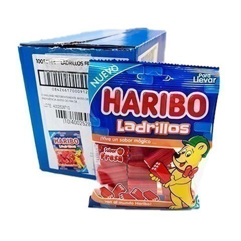 LADRILLOS FRESA 100GR C18