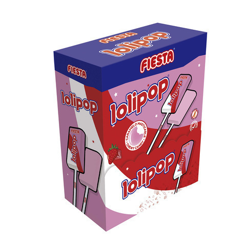 LOLIPOP FRESA 100 UNID (CARAM BLANDO)