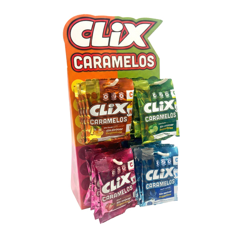 [118420886973004] LOTE 4 CLIX CARAMELOS S/A SURTIDOS