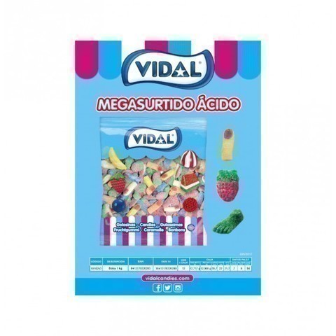 [8413178320283] MEGASURTIDO BRILLO ACIDO 1KG CJ12